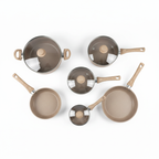 Complete cookware set overhead